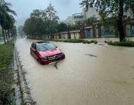 Hong Kong registra la mayor lluvia diaria en agosto desde 1884.