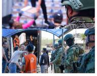 El material electoral es distribuido por el personal del CNE.