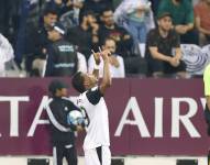 Gonzalo Plata celebra su gol con el Al Sadd