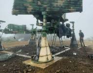 El radar de Montecristi (Manabí).