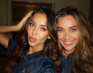 Nadia Mejía junto a su madre, Kathy Lynn.