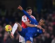 Chelsea de Moisés Caicedo igualó con el Arsenal de Piero Hincapié en la Premier League.