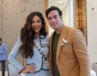 Danilo Carrera tuvo un desayuno oficial con Nadia Mejía a días del Miss Universo 2025.