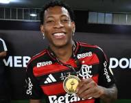 Gonzalo Plata se consagró campeón con el Flamengo de la Copa Libertadores 2025.