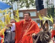 El padre Chucho es muy querido por la comunidad religiosa.