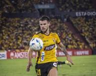 Joaquín Valiente, jugador de Barcelona SC, en el partido ante Universitario por Copa Libertadores