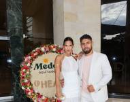 Alejandra Jaramillo y Beta Mejía en el primer día de la gala de los premios Heat.