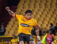 El presidente de Barcelona SC, Antonio Álvarez, se despidió de Mario Pineida.