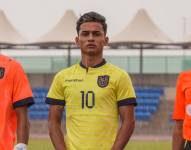 Michael Bermúdez, delantero de Liga de Quito, será el referente de ataque para la Selección de Ecuador sub 17.