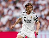 Luka Modric jugó su último partido con el Real Madrid en el estadio Santiago Bernabéu.