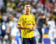 Cristiano Ronaldo en un partido con el Al Nassr