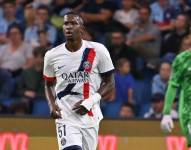 Willian Pacho, en una imagen de archivo con el PSG.