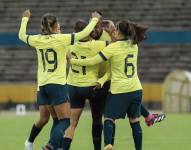 Jugadoras de la Selección de Ecuador femenina