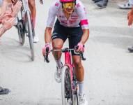 Richard Carapaz en la Etapa 20 del Giro de Italia
