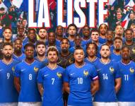 Los jugadores de la Selección Francesa que jugarán la Eurocopa 2024