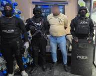 El sospechoso detenido por las autoridades.