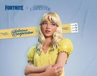 Sabrina Carpenter en Fortnite.