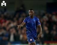 Moisés Caicedo provocó un penal en el empate del Bournemouth.