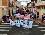 Imagen de archivo de una marcha realizada el 10 de octubre.