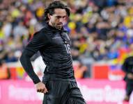 Leonardo Campana marcó su primer gol con la selección de Ecuador.