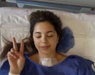 Josh Paredes publicó fotografías desde el hospital antes de revelar la noticia.