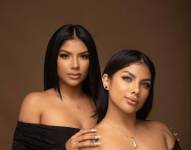 Abigail Lalama (i) y su hermana Génesis Lalama Onofre.