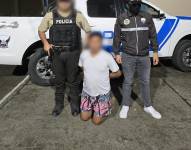 Imagen de Willy Antich, cabecilla de la banda Los Pulpos de Trujillo, capturado en Zamora Chinchipe.