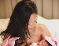 Rihanna junto a su hija, Rocki Irish Mayers.