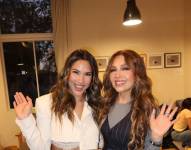 Alejandra Jaramillo y Thalía.