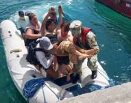 La mujer recibió atención inmediata.