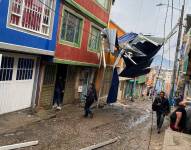 Devastador vendaval en la región de Usme deja a 30 familias afectadas