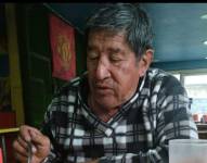 La fotografía Bolívar Alcides Araque Caicedo, desaparecido en Quito.