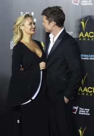 Famosos llegan a la entrega de los premios de la Academia Australiana de cine