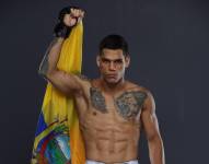 Aaron Cañarte, peleador ecuatoriano.