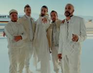 LosBackstreet Boys en el aeropuerto donde comenzó todo.