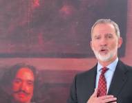 Rey Felipe VI en su primer en vivo para el Museo del Prado.