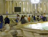 Imagen en contra de las corridas de toros en el Vaticano.