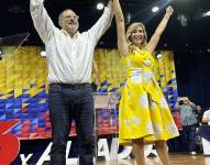 Henry Kronfle y Dallyana Passailaigue integran el binomio de cara a las próximas elecciones.