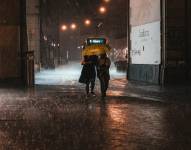 Foto referencial de fuertes lluvias