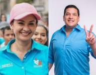 Imagen de Marcela Aguiñaga y Alembert Vera.