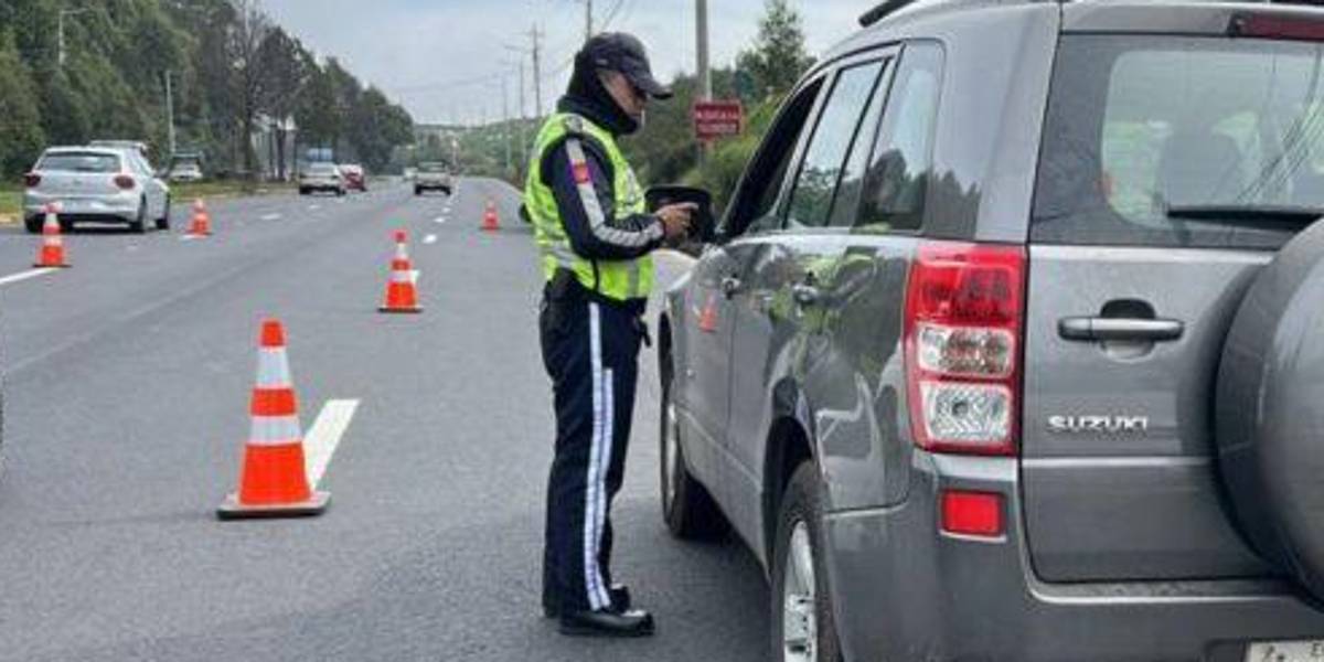 Quito: los cierres viales, en el sur, por el Informe a la Nación del presidente Guillermo Lasso