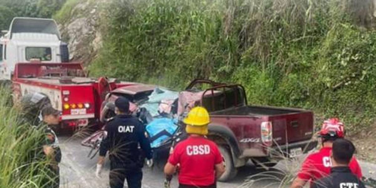 La vía Alóag-Santo Domingo se cierra hasta las 05:30 del 2 de noviembre de 2023