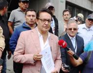 El martes 8 de agosto del 2023, Fernando Villavicencio denunció en Fiscalía negociados petroleros.