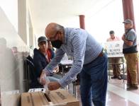 Imagen de las votaciones del 20 de agosto.