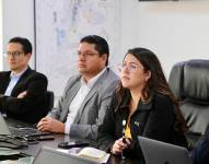 Fotografía de la exministra Andrea Arrobo