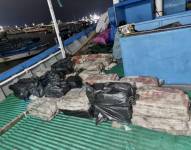 Los estupefacientes estaban al interior de sacos yute, informaron los investigadores.