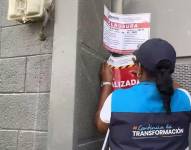 Clausura del astillero, en Durán.