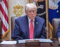 Foto de archivo de Donald Trump.