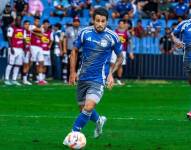 Marcelo Meli en un partido con Emelec