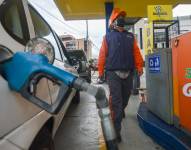 Estación de servicio de gasolina en Cuenca.